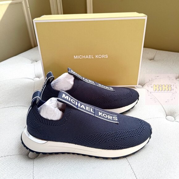 Michael Kors Bodie Knit Slip-On Sneaker navy blue 49S5BDFP1D - Picture 9 of 10